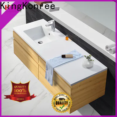 KingKonree double basin cabinet manufacturer for toilet