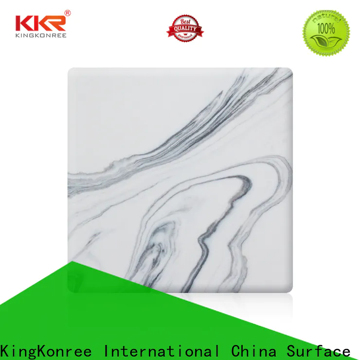 pure acrylic solid surface customized for indoors