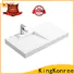 wallhung concrete wall mount sink manufacturer for toilet
