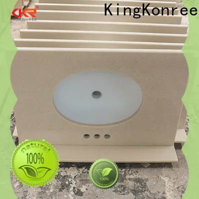 KingKonree concrete bathroom countertops manufacturer for hotel