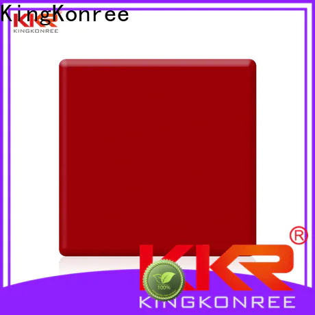 KingKonree durable solid surface countertops cost customized for home