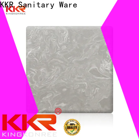 KingKonree modified solid surface sheets manufacturer for home