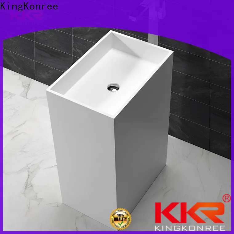 coat free standing wash basin factory price for home