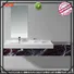 KingKonree rectangle basin and cabinet design for toilet