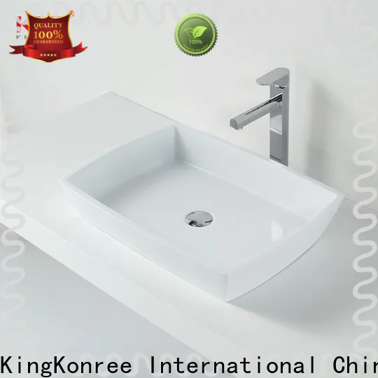 KingKonree solid surface basin top-brand