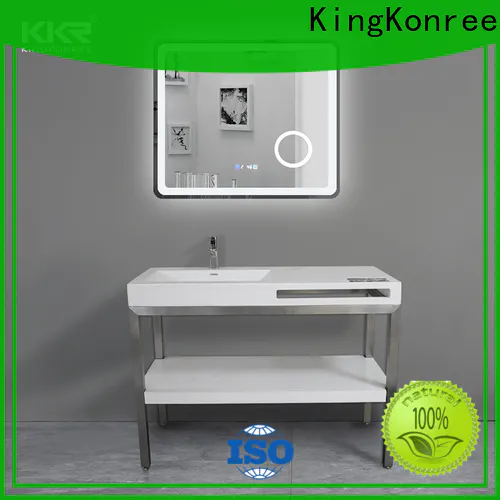 KingKonree concrete bathroom countertops latest design for bathroom