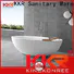 KingKonree hot selling round freestanding bathtub at discount for hotel