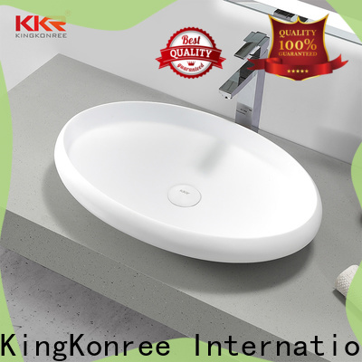 KingKonree above counter vanity basin supplier for restaurant