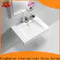KingKonree rectangle wall mounted marble sink sink for hotel