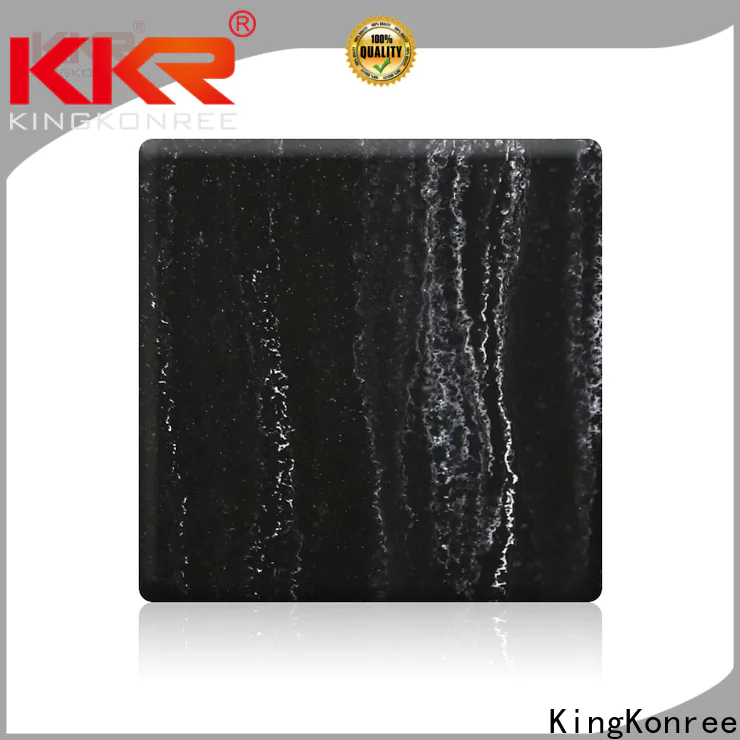 KingKonree pure acrylic solid surface sheet supplier for room