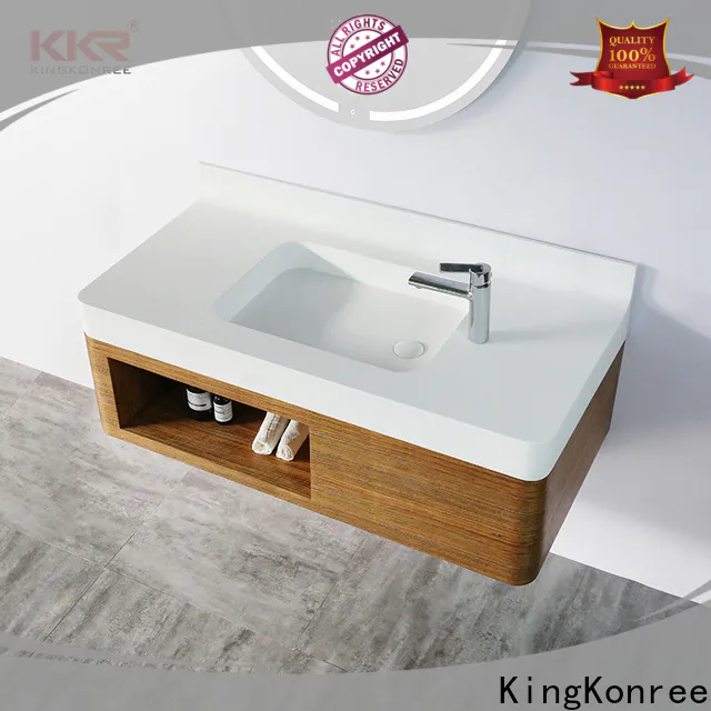 KingKonree sink and cabinet combo latest design for hotel