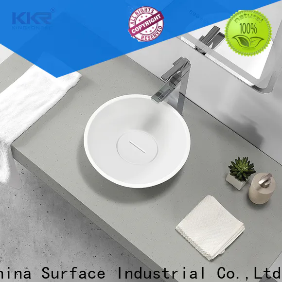 durable above counter vanity basin cheap sample for restaurant