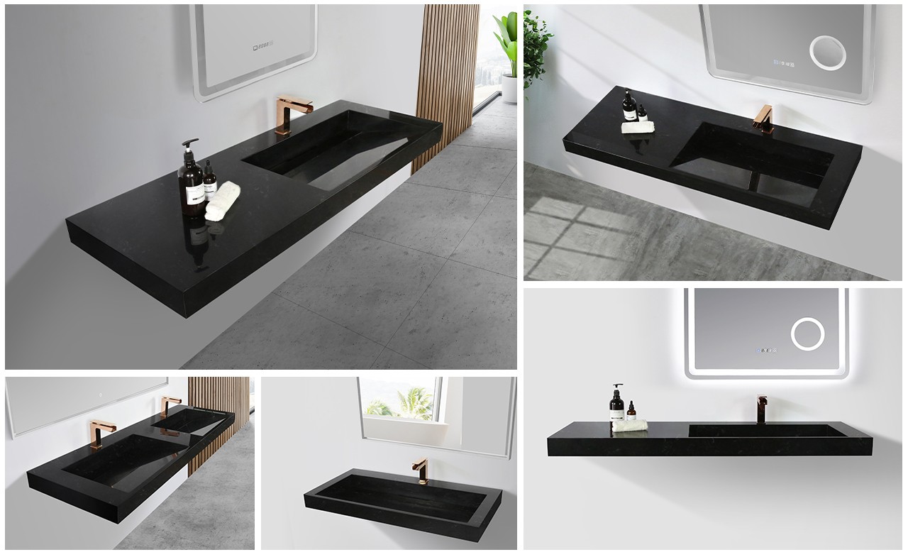 bathware slim wall hung basin supplier for toilet-4