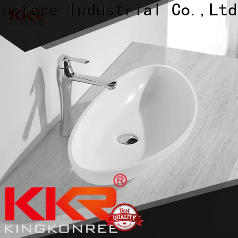 KingKonree elegant vanity wash basin cheap sample for hotel