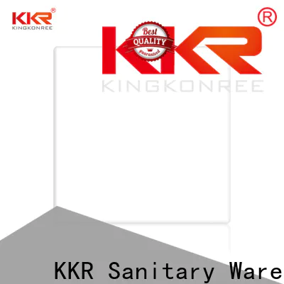 KingKonree stone white solid surface countertops factory price for room