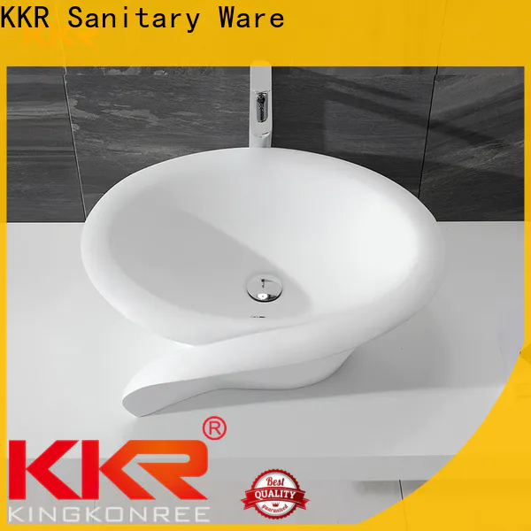 KingKonree standard vanity wash basin cheap sample for home