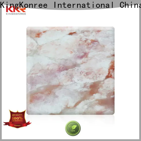 KingKonree solid surface sheets for sale manufacturer for indoors