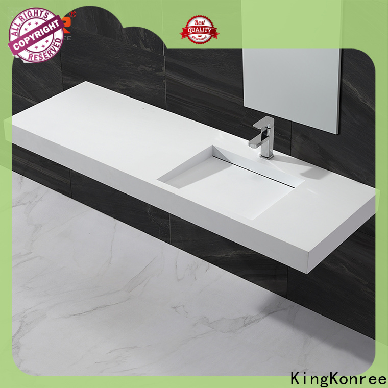 classic wall mount lavatory sink design for toilet | KingKonree