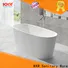 KingKonree durable artificial stone bathtub free design for shower room