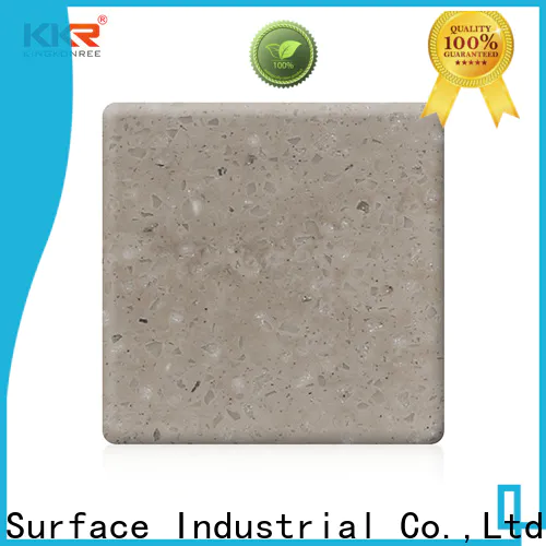 KingKonree marble acrylic solid surface manufacturer for hotel