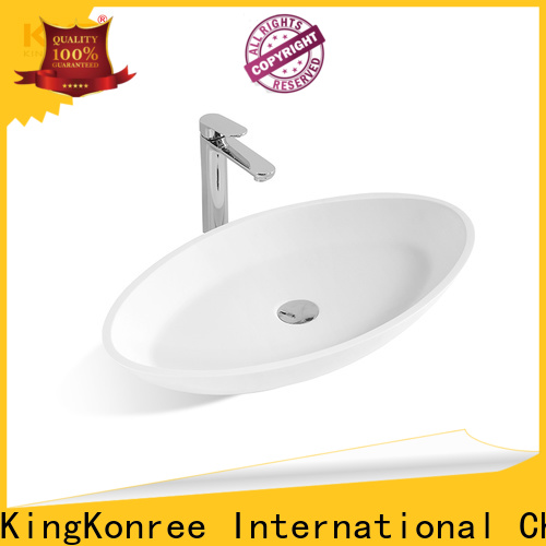 KingKonree best quality small countertop basin manufacturer for room