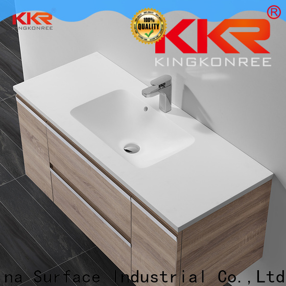 KingKonree stable small basin cabinet design for motel