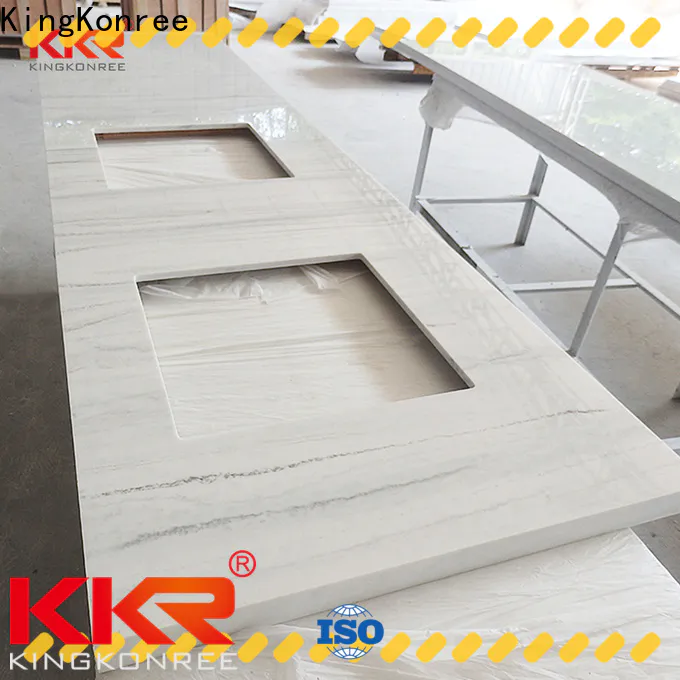 KingKonree corian bathroom countertops factory for hotel