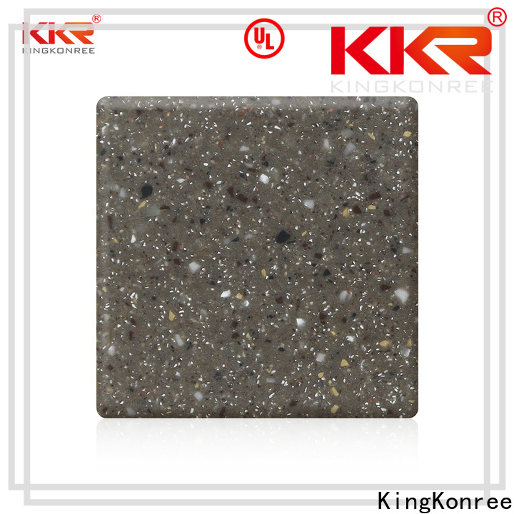 KingKonree practical white solid surface countertops customized for home