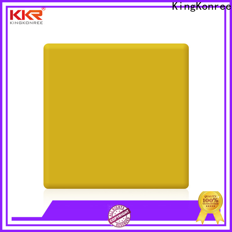 KingKonree soid best solid surface countertops design for restaurant