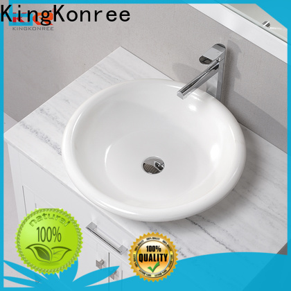 KingKonree approved above counter vanity basin customized for hotel