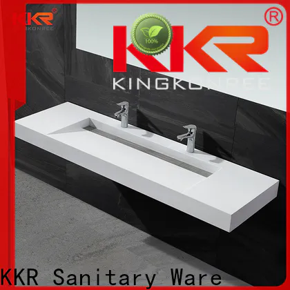 acrylic small wall hung sink customized for toilet