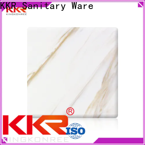 KingKonree solid surface sheets for sale from China for indoors