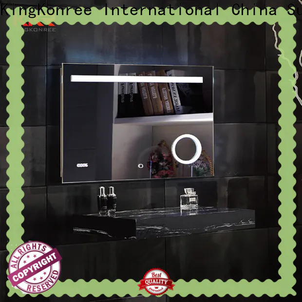 KingKonree square cool bathroom mirrors manufacturer for home