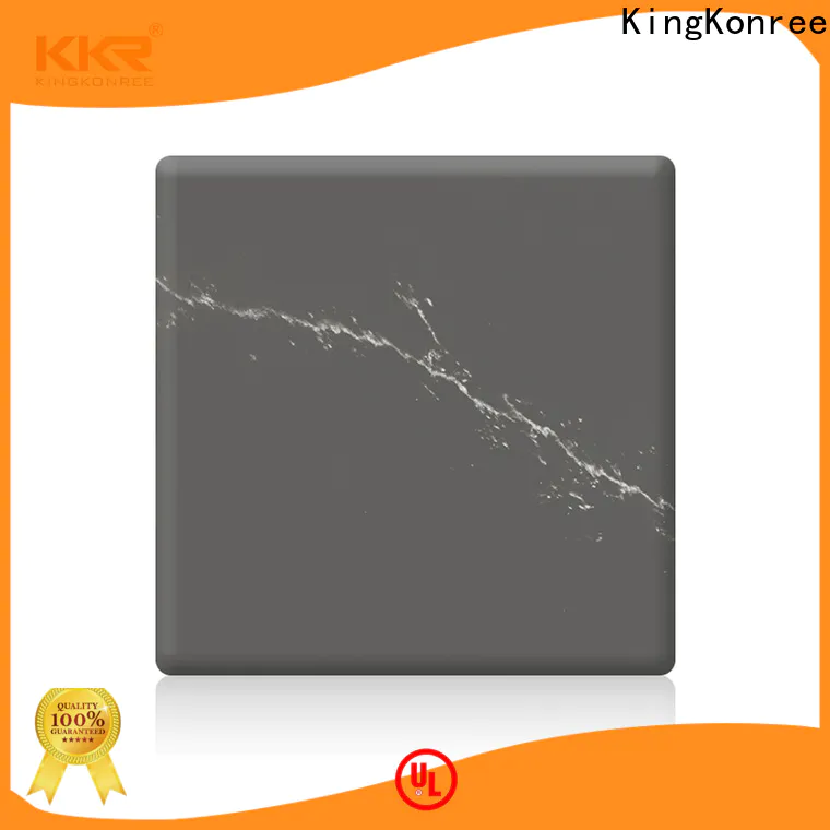 KingKonree newly solid surface sheets for sale directly sale for hotel