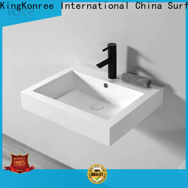brown small wall hung sink manufacturer for home