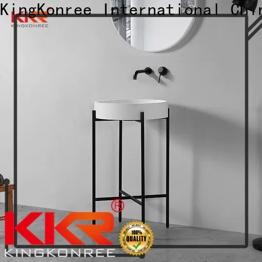 KingKonree approved top mount bathroom sink customized for home