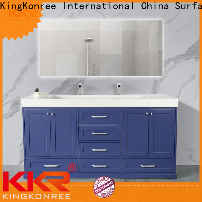 KingKonree approved bathroom vanity cabinet supplier for home