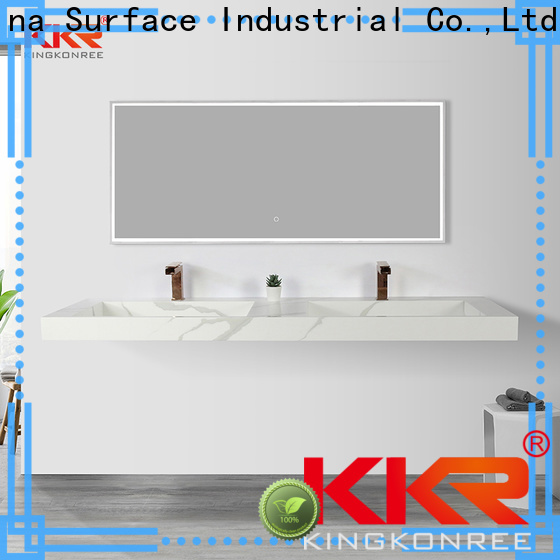 KingKonree furniture modern wall hung sink design for home