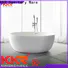 KingKonree stone resin freestanding bath custom for bathroom