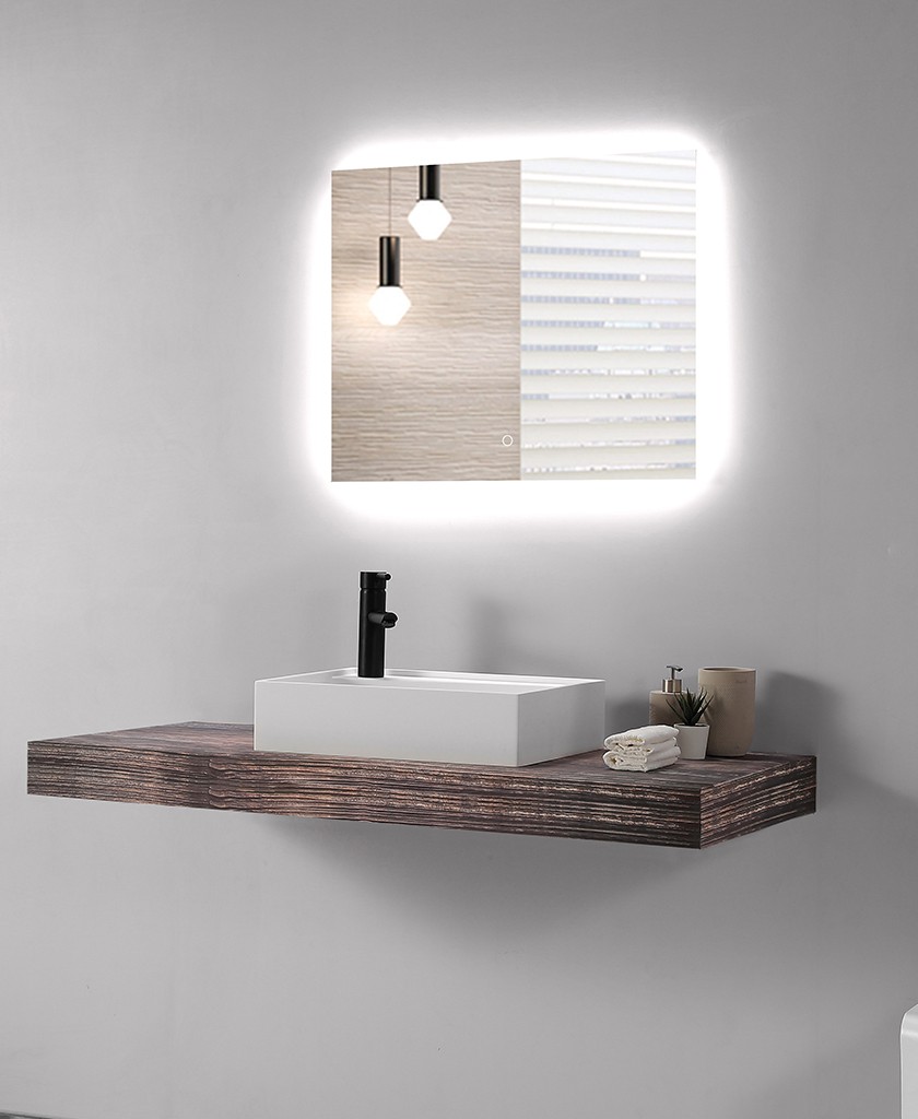 durable square above counter bathroom sink design for restaurant