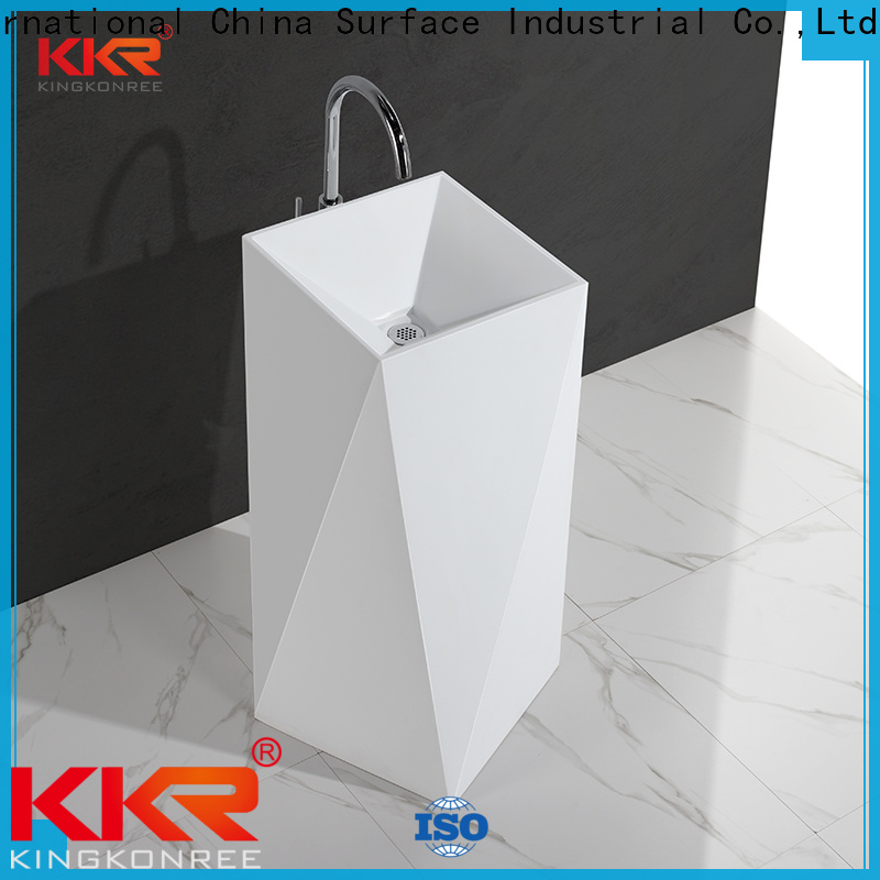 KingKonree resin freestanding basin supplier for home