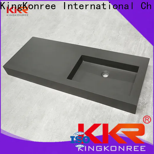 KingKonree bowl basin with cabinet customized for motel