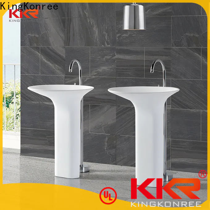 KingKonree height bathroom sink stand customized for motel