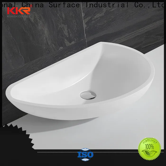 KingKonree above counter vessel sink manufacturer for room