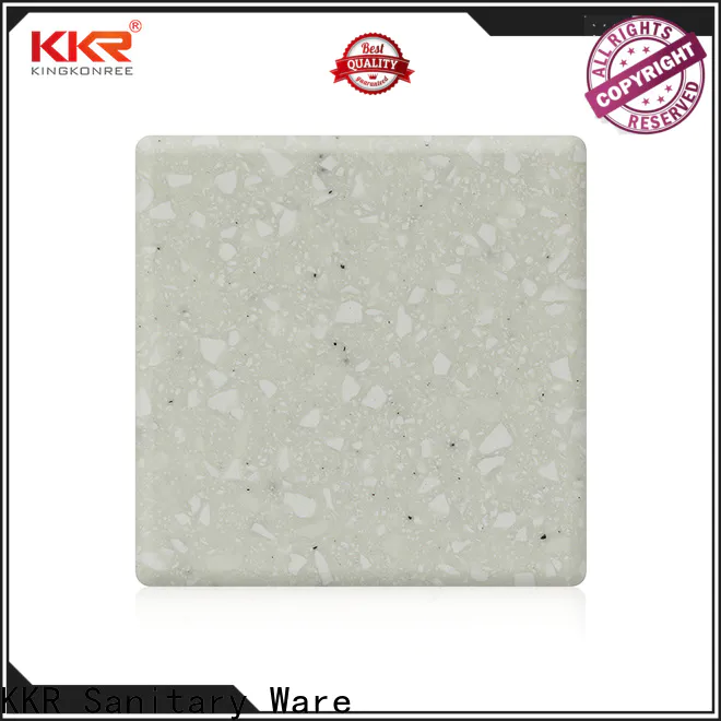 KingKonree 2440mm solid surface sheets for sale customized for hotel