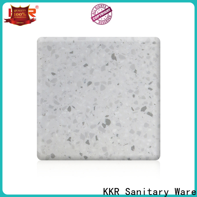 artificial acrylic solid surface countertops design for hotel
