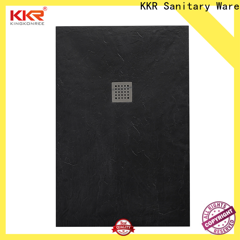 KingKonree solid surface small shower tray on-sale for home