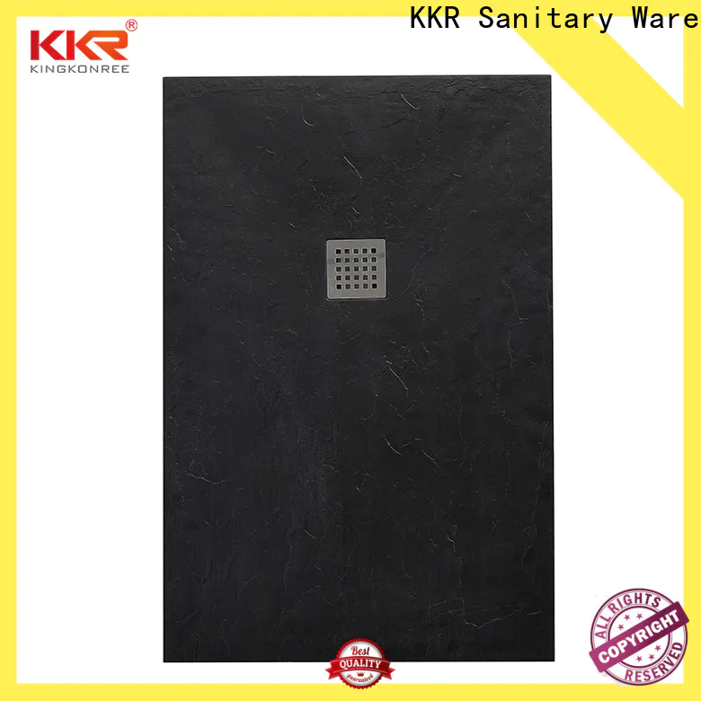 KingKonree solid surface small shower tray on-sale for home