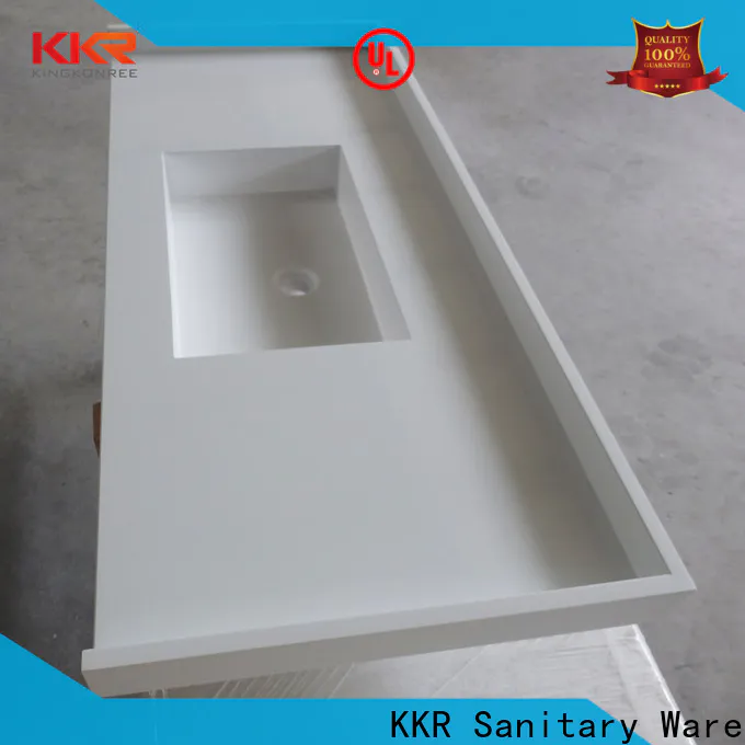 KingKonree laminate vanity top manufacturer for hotel
