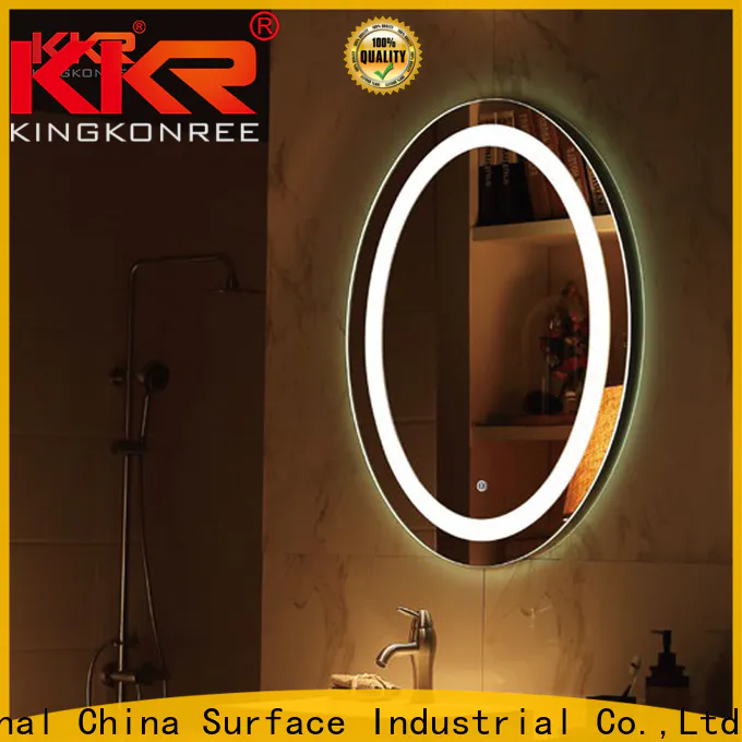 KingKonree wall-mounted modern mirror supplier for home